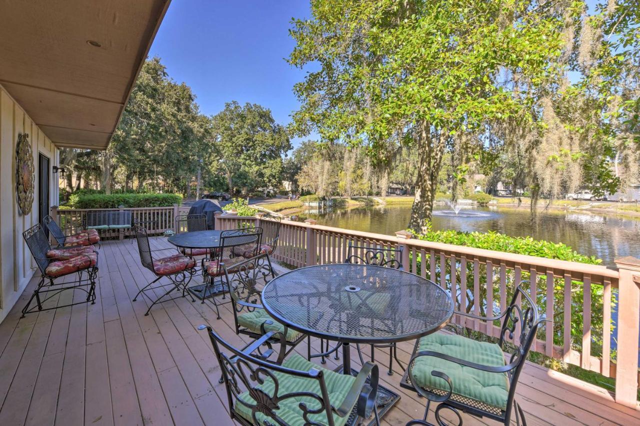 Palmetto Dunes Villa With Deck And Lagoon Views! Hilton Head Island Eksteriør billede