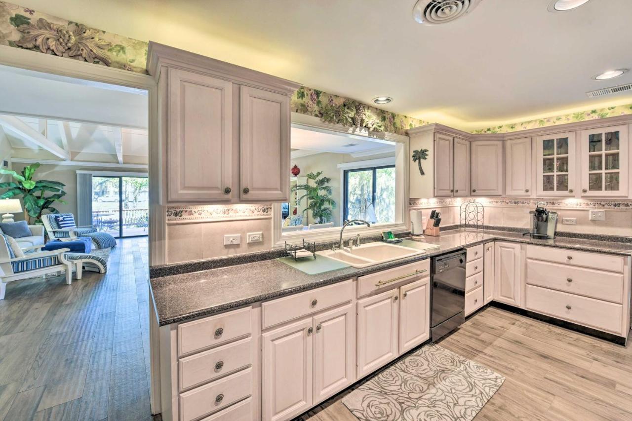 Palmetto Dunes Villa With Deck And Lagoon Views! Hilton Head Island Eksteriør billede