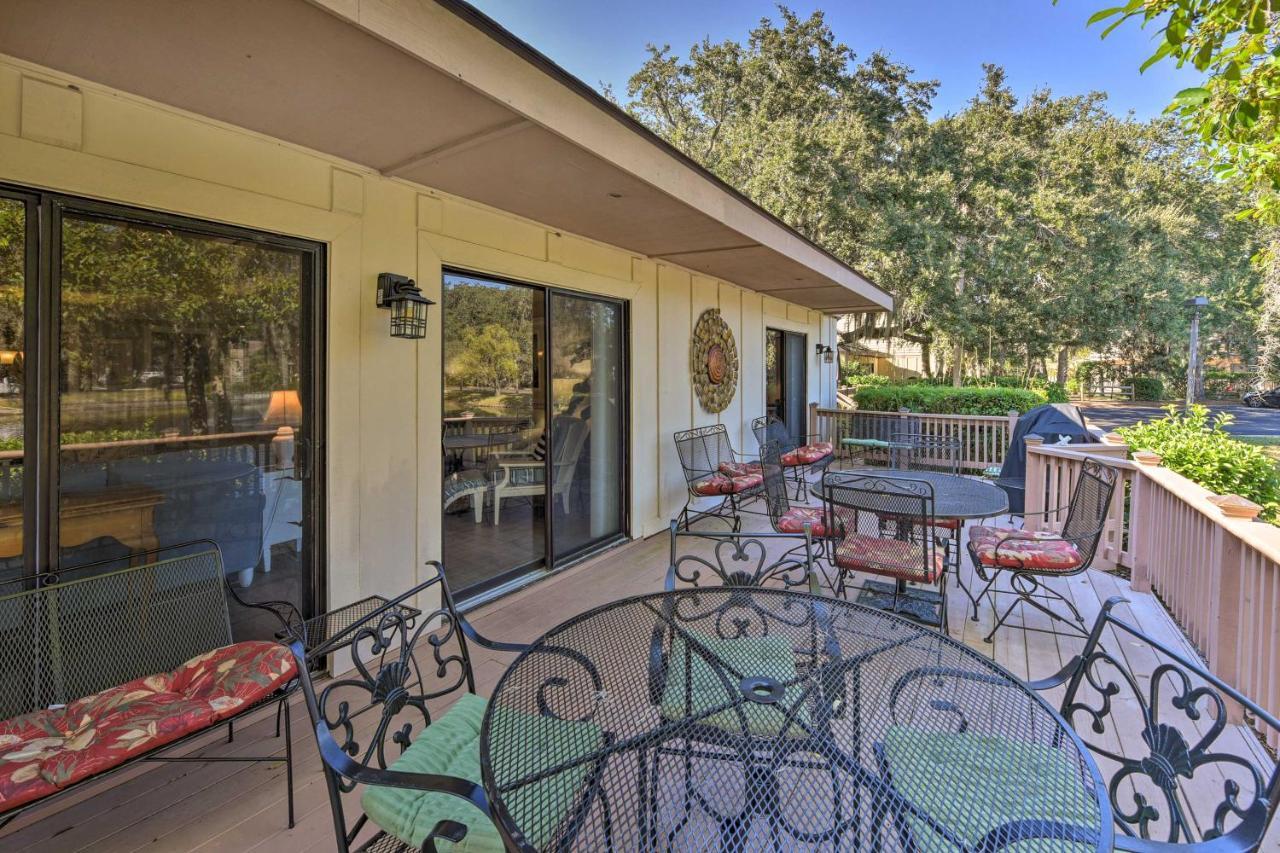 Palmetto Dunes Villa With Deck And Lagoon Views! Hilton Head Island Eksteriør billede