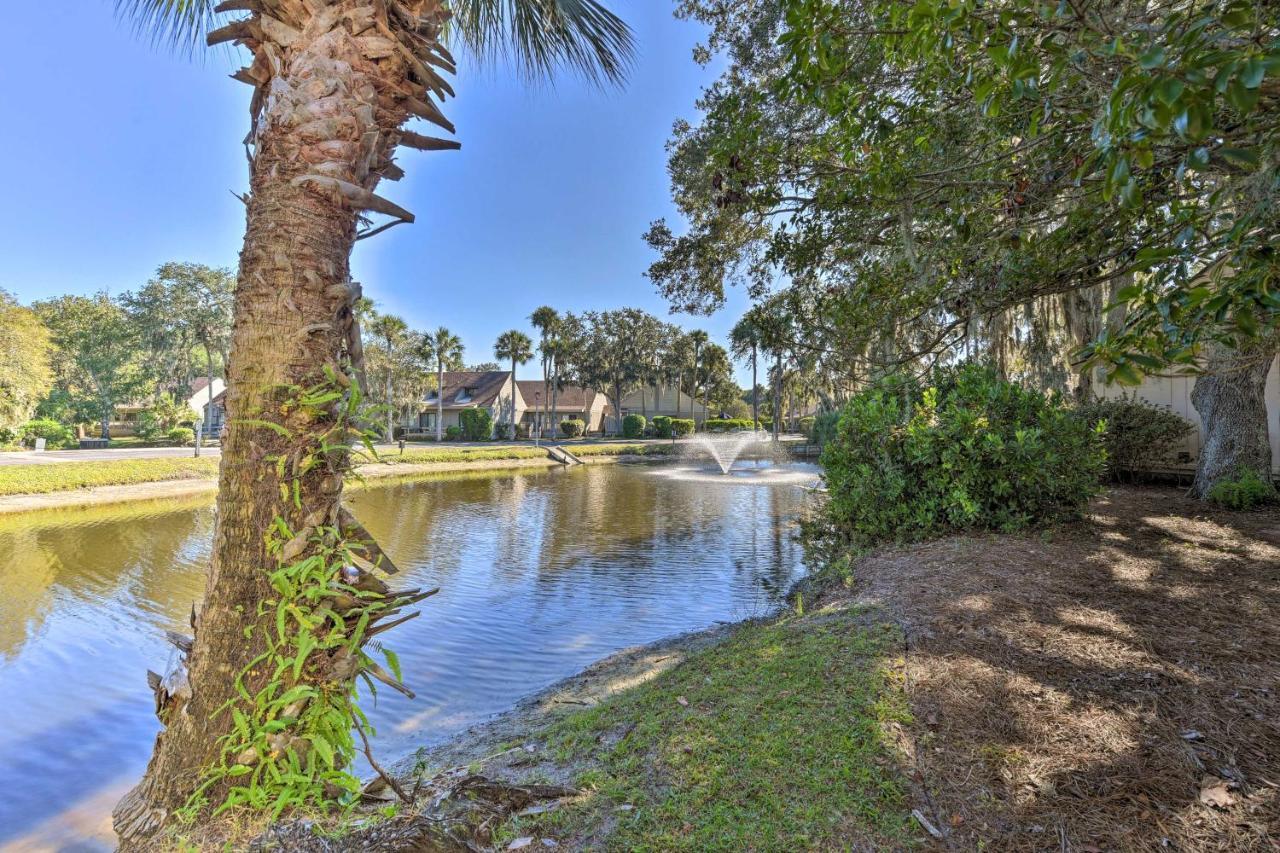 Palmetto Dunes Villa With Deck And Lagoon Views! Hilton Head Island Eksteriør billede