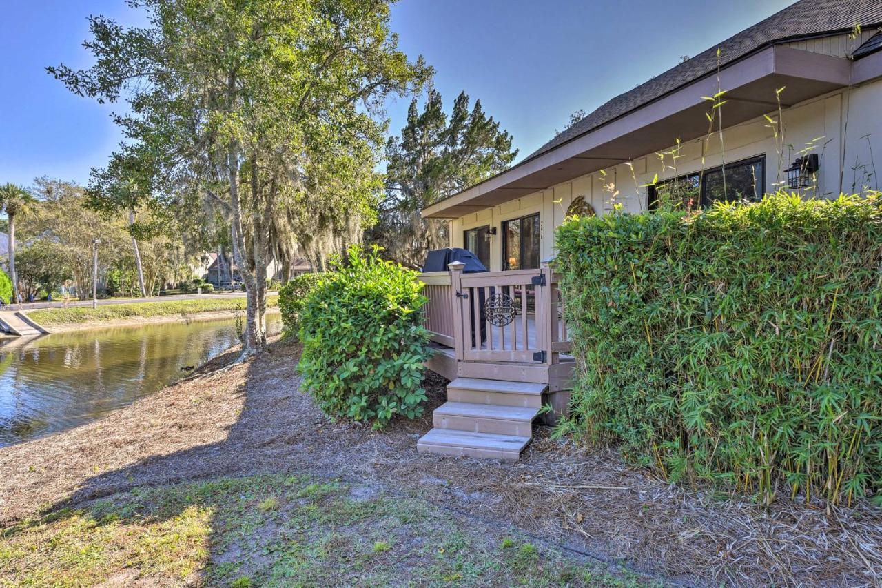 Palmetto Dunes Villa With Deck And Lagoon Views! Hilton Head Island Eksteriør billede